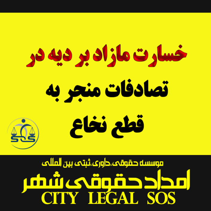 خسارت مازاد بر دیه در تصادفات منجر به قطع نخاع